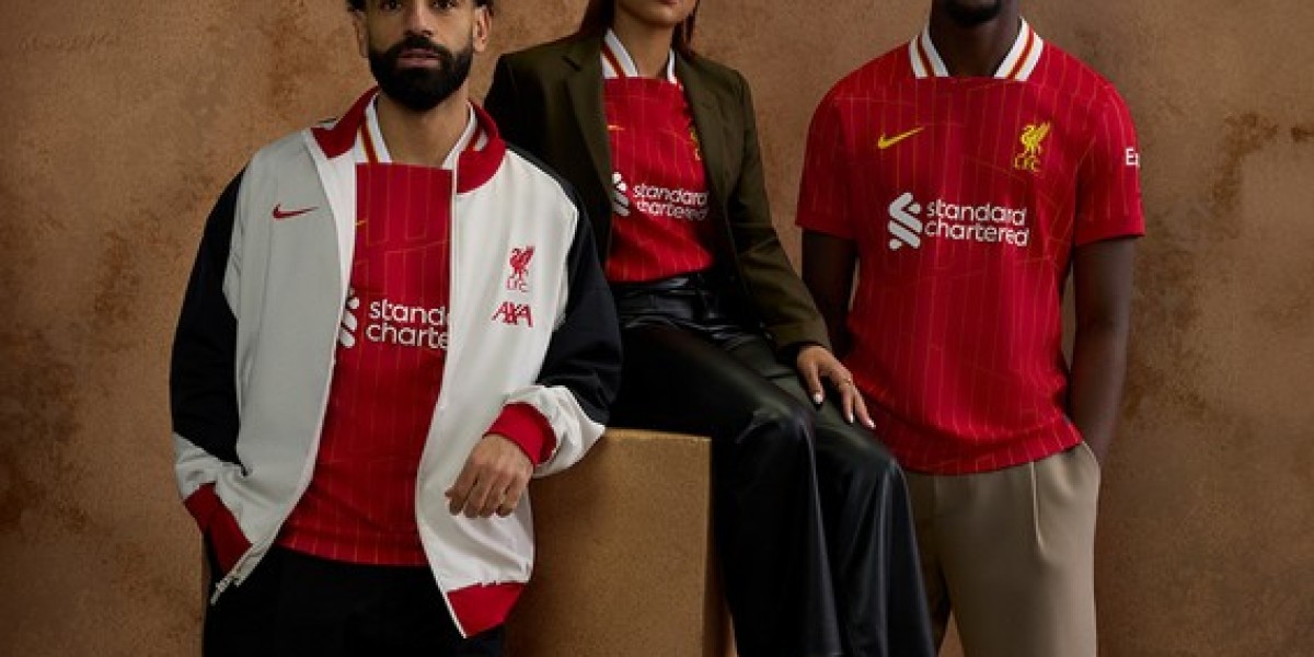 Retro uitziend Liverpool thuisshirt 2024-2025