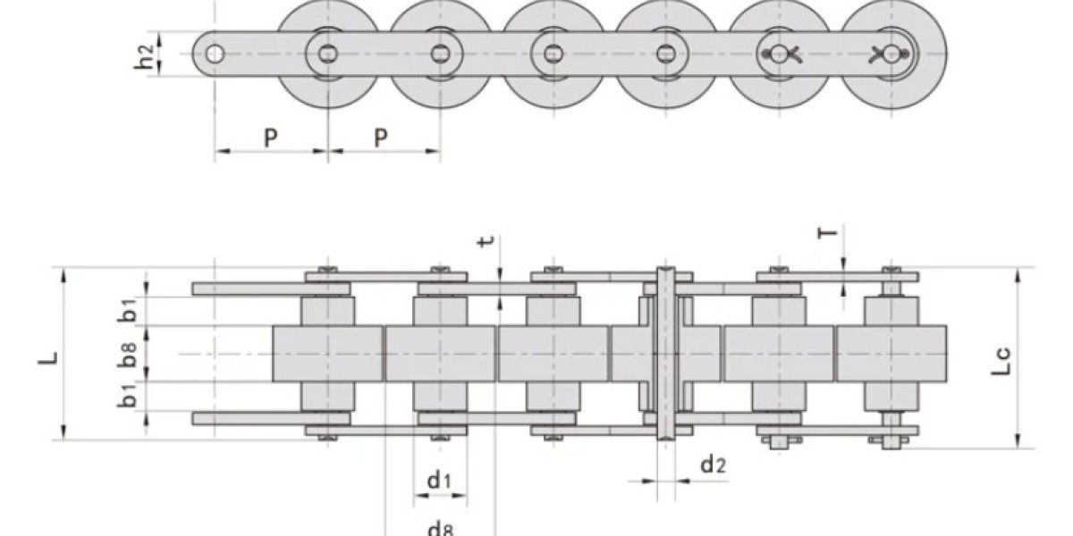 How is the car parking chain used in the construction industry